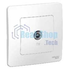Коннектор TV СП Blanca бел. SchE BLNTS000011