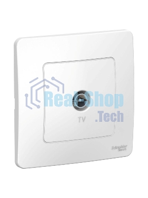 Коннектор TV СП Blanca бел. SchE BLNTS000011