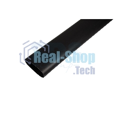 Термоусаживаемая трубка клеевая Rexant 19,0/3,2 мм, (6:1) черная, упаковка 4 шт. по 1 м