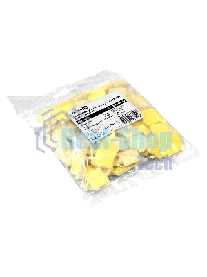 Самоклеющаяся площадка для крепления стяжек ExeGate EX293143RUS STM2525W-100 (25х25 мм, halogen free, -40°C - +85°C, белая, 100 шт)