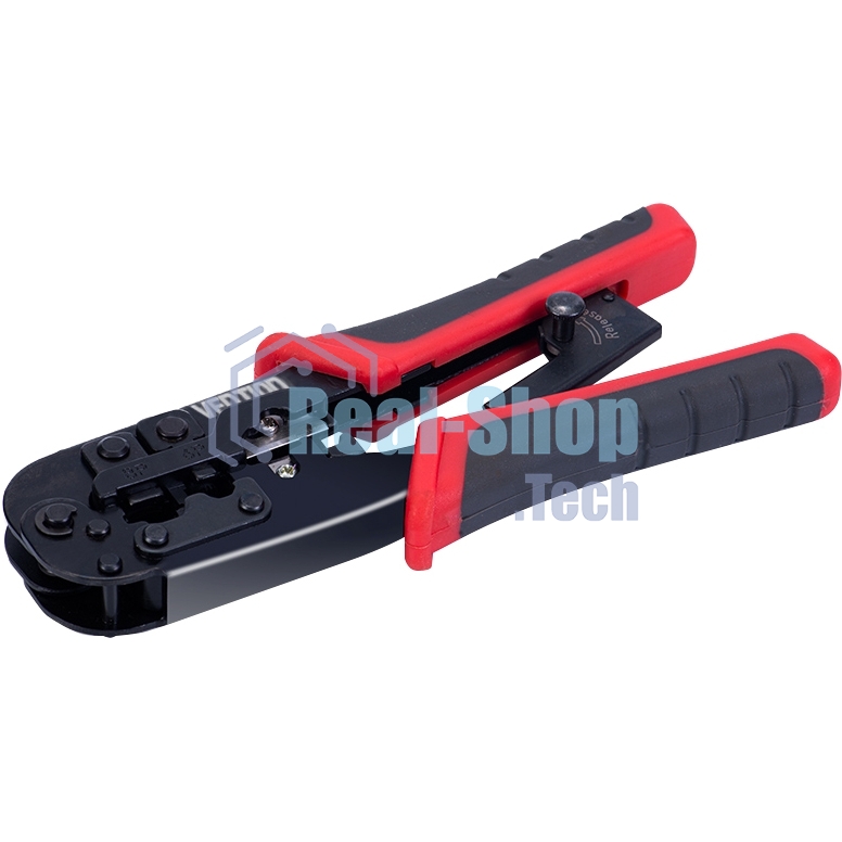 Обжимной инструмент Vention для витой пары с фиксатором RJ45/RJ12/RJ14/RJ11 (8p8c,6p6c,6p4c,6p2c)