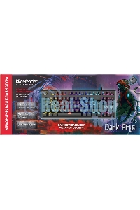 Клавиатура проводная Defender Dark Arts GK-375, USB, черный