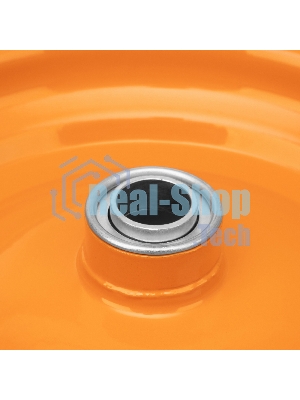 Колесо пневматическое Palisad 4.80/4.00-8 D390мм, подш. внут. диам. 20 мм, длина оси 80 мм