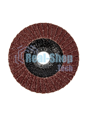 Круг лепестковый Сибртех торцевой, конический, Р 60, 125 х 22,2 мм
