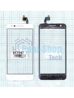 Сенсорное стекло (тачскрин) для Lenovo Vibe C2/Vibe C2 Power (K10A40) белое