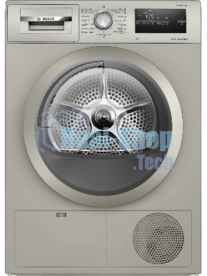 Сушильная машина Bosch WTN86202ME серый, 8 кг, сушка - конденсационная, программ - 13, 59.8 x 84.2 x 61.3 см
