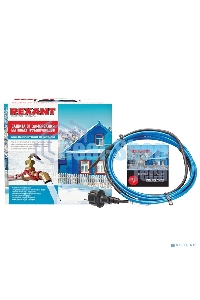 Греющий саморегулирующийся кабель Rexant на трубу 15MSR-PB 2M (2м/30Вт)