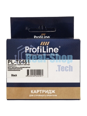 Картридж струйный ProfiLine PL-T0481 для принтеров Epson StylusPhoto R200/R220/R300/R300M/R320/R325/R340/RX500/RX600/RX620 Black водн