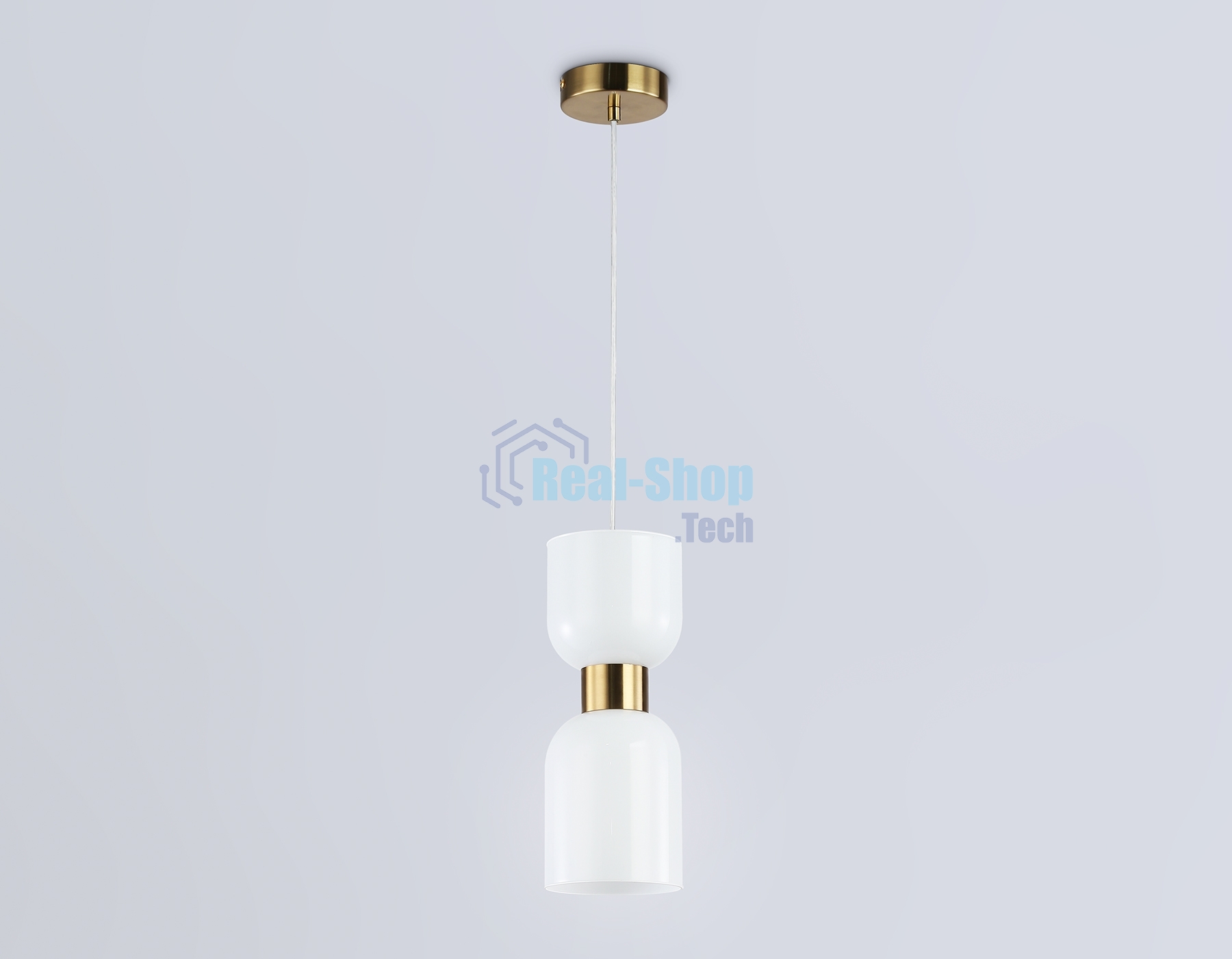 Светильник Ambrella light LH56091 BS/FR латунь/белый матовый E14 max 60W D120*1500