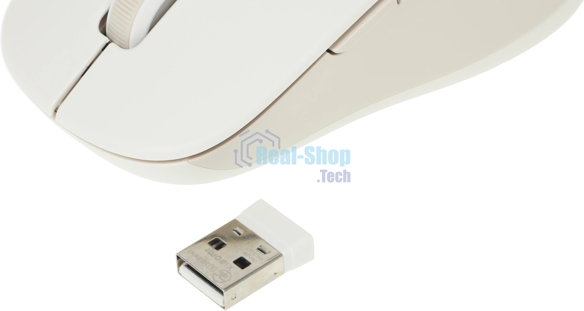 Мышь беспроводная Xiaomi Dual-mode Wireless Mouse 2 белый, 1200 dpi, радиоканал, Bluetooth, USB, кнопки - 5