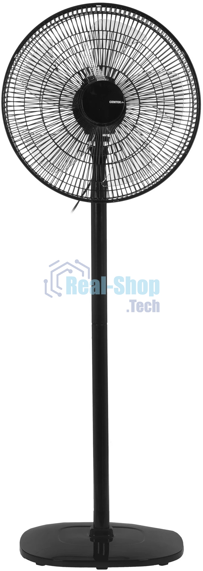 Вентилятор Centek CT-5024 чёрный, напольный, 65 Вт, 4 скорости, 44.5 см