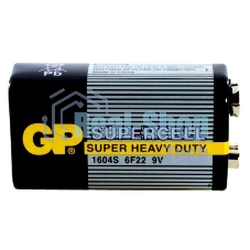 Батарея GP Supercell 1604S 6F22 9V (1шт)