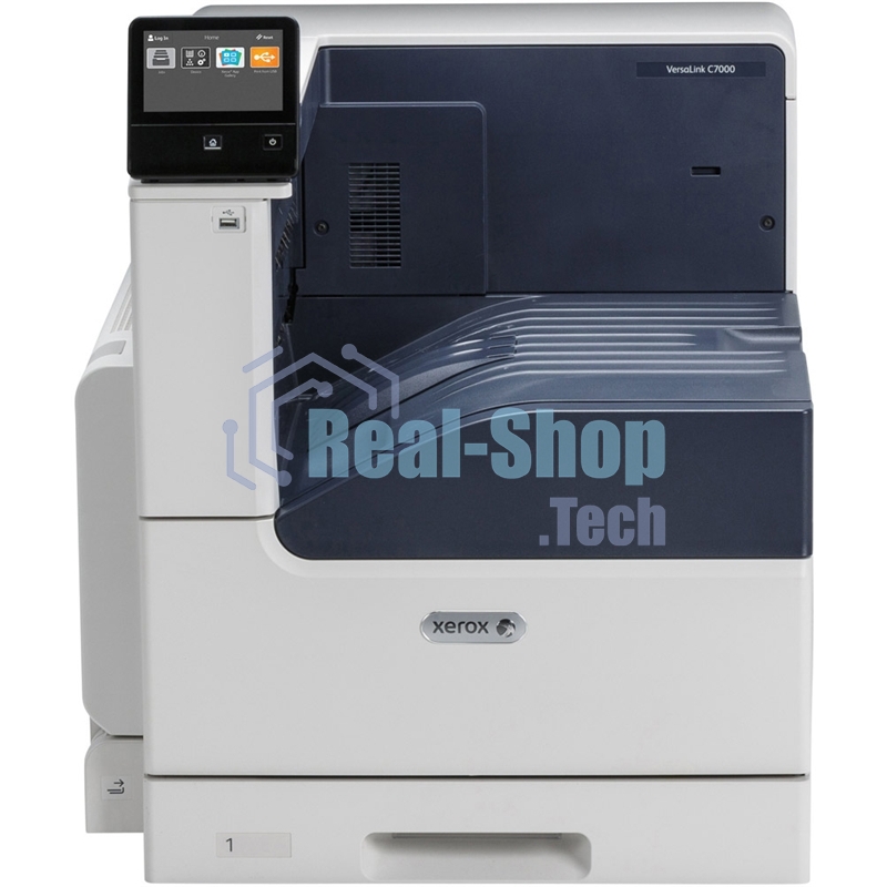 Принтер лазерный Xerox VersaLink C7000N (VLC7000N#), A3, цветной, печ. 19 стр/мин (A3) 35 стр/мин (A4), 1200 x 2400 dpi, RJ-45, NFC, Air Print