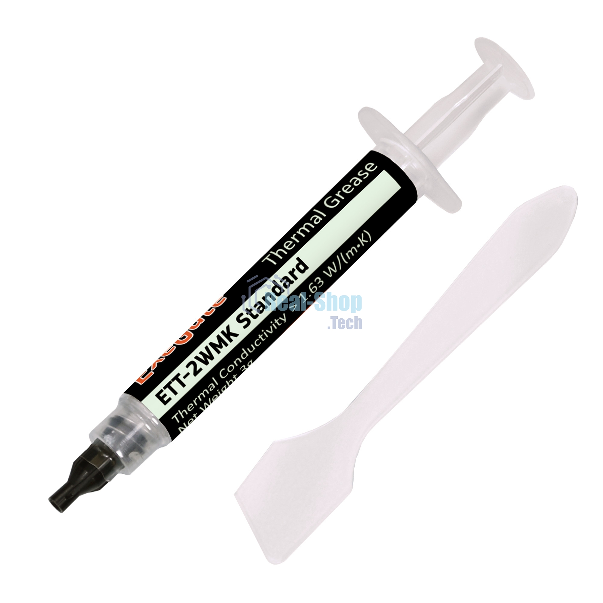 Термопаста ExeGate ETТ-2WMK Standard, шприц, 3г