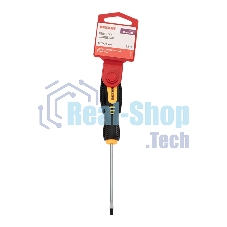 Отвертка шлицевая Rexant SL 3х75 мм, двухкомпонентная рукоятка