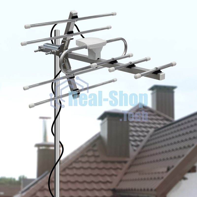 ТB антенна наружная Rexant для цифрового телевидения DVB-T2, RX-410