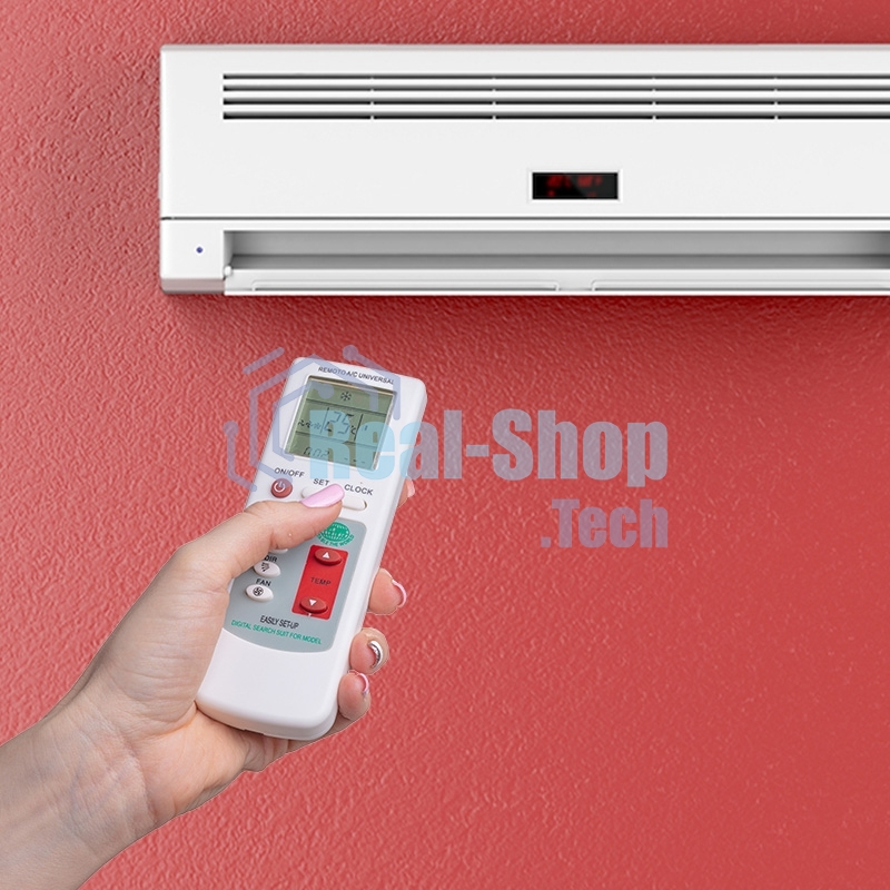 Пульт универсальный для кондиционеров Rexant RX-100AII