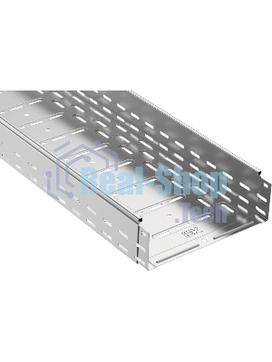 Лоток листовой перфорированный 200х100 L3000 сталь 0.8мм ИЭК CLP10-100-200-3