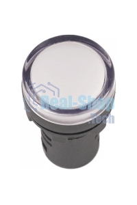 Арматура светосигнальная AD-22DS 220В бел. IEK BLS10-ADDS-230-K01