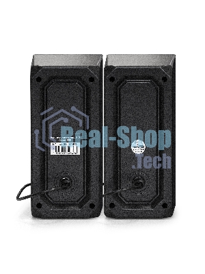 Акустическая система 2.0 ExeGate EX289687RUS Accord 230 (питание USB,Bluetooth, 2х3Вт (6Вт RMS), 60-20000Гц, черный, RGb подсветка)