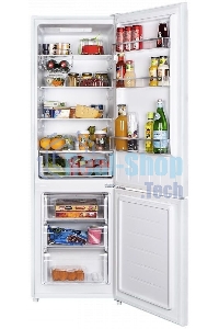 Холодильник Maunfeld MFF176SFW белый двухкамерный 187/75л морозилка снизу, ручная разморозка