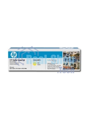 Картридж лазерный HP CB542A желтый LJ P1215/1515 (1400 стр.)
