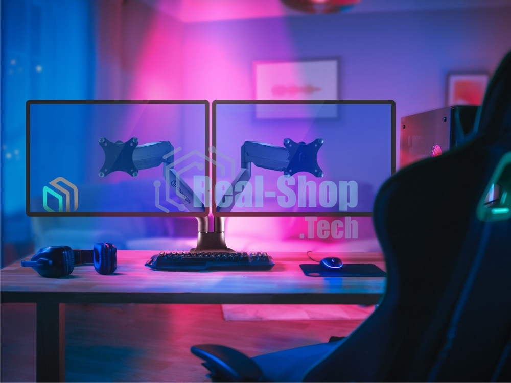 Кронштейн для 2 мониторов ONKRON G200 для монитора 13