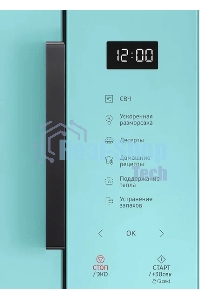 Микроволновая печь Samsung MS23T5018AN/BW мятный 23л 800Вт сенсор