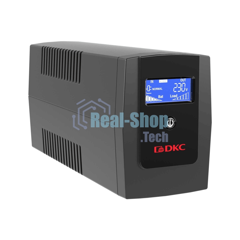 Источник бесперебойного питания DKC INFOLCD800I / 800 ВА / 480 Вт / 3 x IEC 320 C13 (компьютерный)