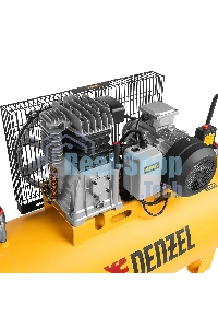 Компрессор воздушный Denzel BCI3000-T/200 рем. привод, 3,0 кВт, 200 литров, 530 л/мин
