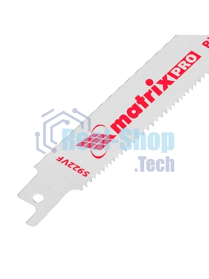 Полотна универсальные Matrix для сабельной пилы S922VF,125/1,8 - 2,5 мм,Bimetal,2 шт., PRO