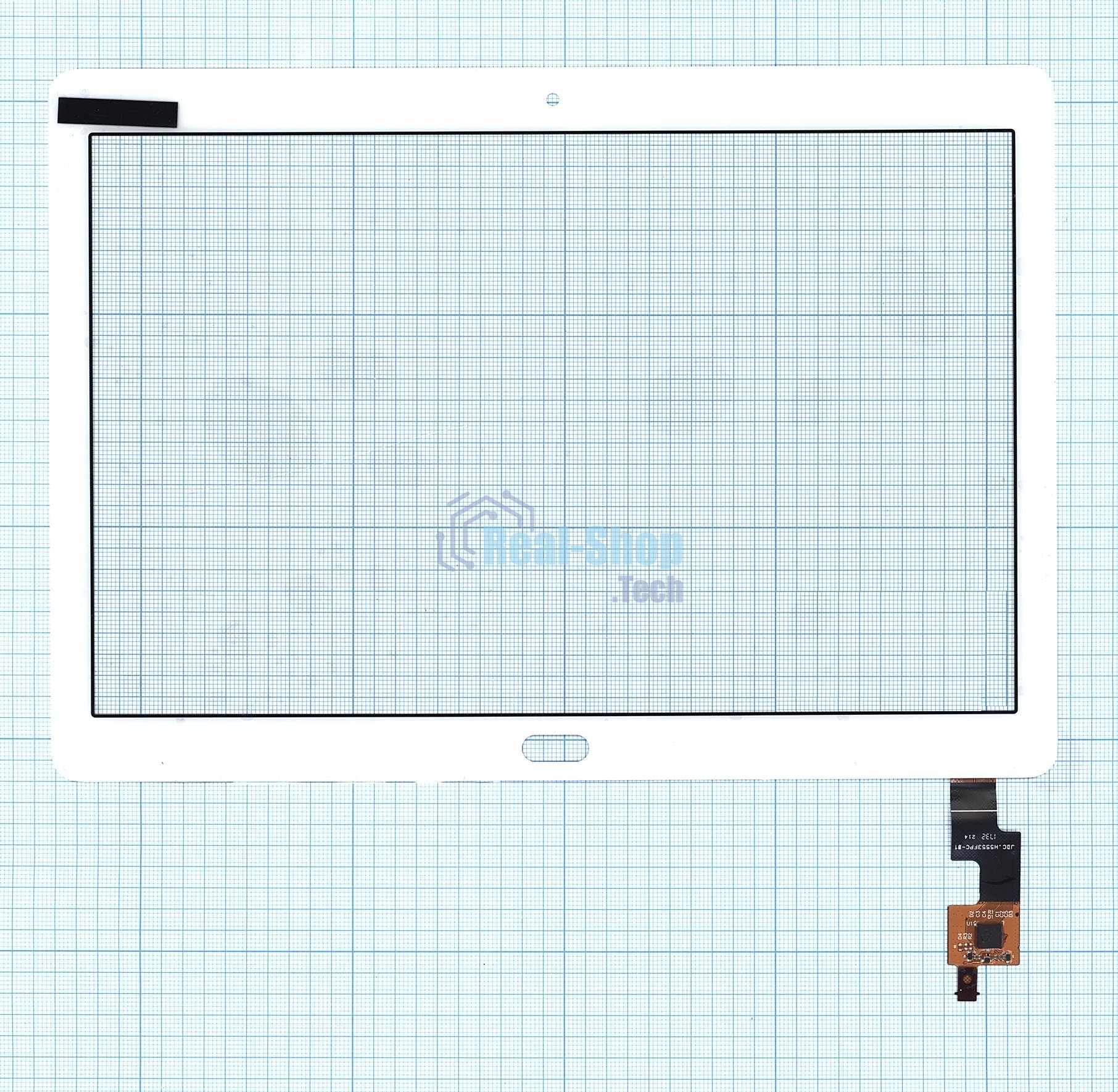 Сенсорное стекло (тачскрин) для Huawei MediaPad M3 Lite 10, белое