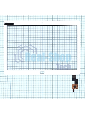 Сенсорное стекло (тачскрин) для Huawei MediaPad M3 Lite 10, белое