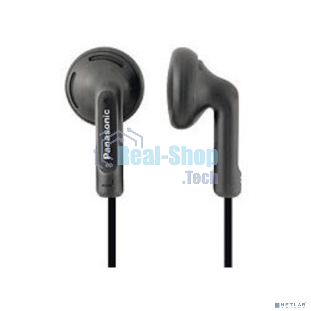 Наушники вкладыши Panasonic RP-HV094GU-K черный проводные (в ушной раковине)