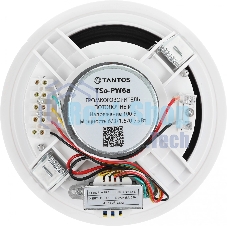 Громкоговоритель Tantos TSo-PW6a потолочный 6Вт белый (00-00026408)