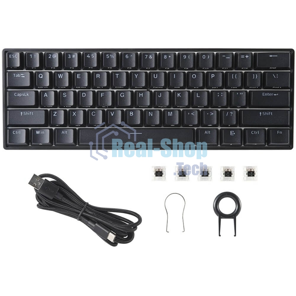 Клавиатура Mad Catz S.T.R.I.K.E. 6 проводная, USB Type-C, чёрный