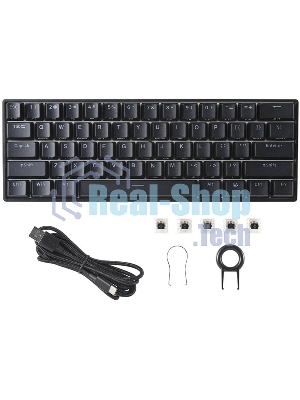 Клавиатура Mad Catz S.T.R.I.K.E. 6 проводная, USB Type-C, чёрный