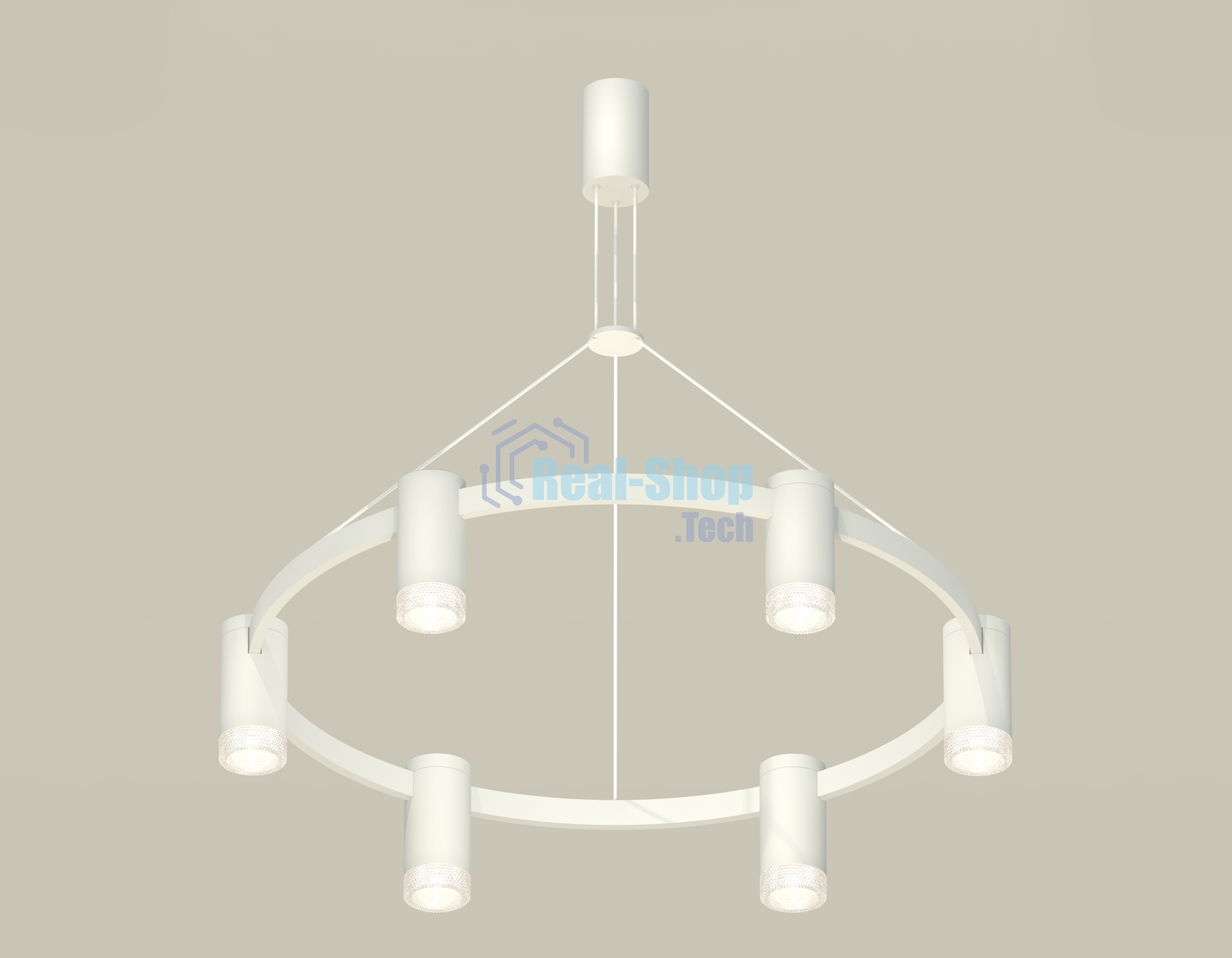 Светильник Ambrella light XB9021200/6 SWH/CL белый песок/прозрачный MR16 GU5.3 (С9021, N6150)
