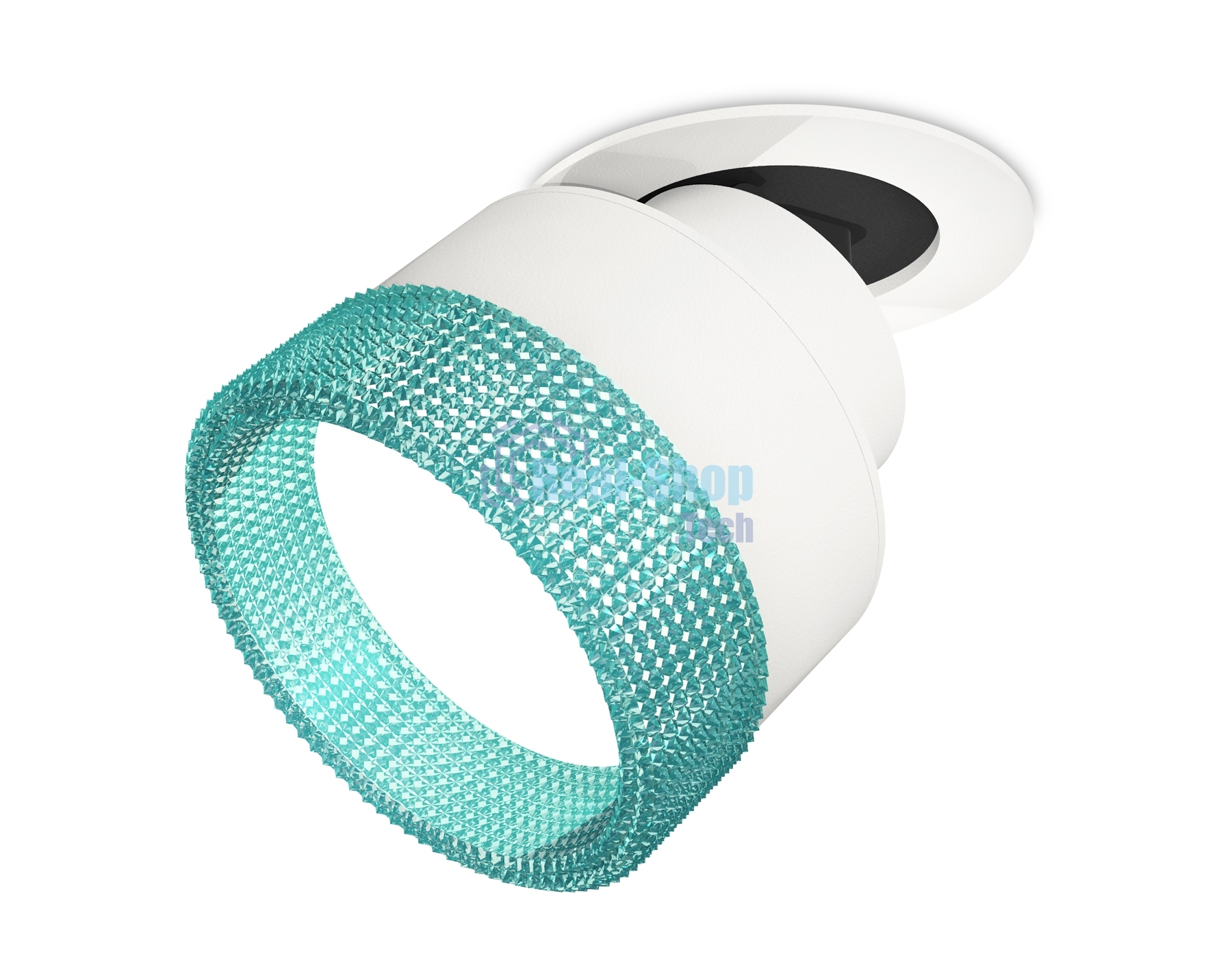 Светильник Ambrella Light XM8101543 SWH/BL белый песок/голубой GX53 (A2241, A2105, C8101, N8488)