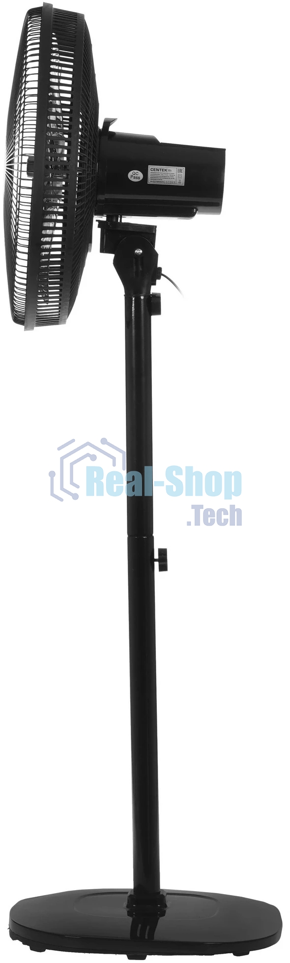 Вентилятор Centek CT-5024 чёрный, напольный, 65 Вт, 4 скорости, 44.5 см