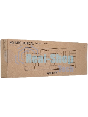 Клавиатура Logitech MX Mechanical механическая черный USB беспроводная BT/Radio slim LED (920-010766)