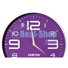Часы настенные Centek СТ-7101 фиолетовый
