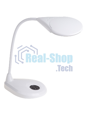 Лупа настольная 3D Rexant с подсветкой 3 LED, сенсорная регулировка яркости, EXPERT, белая