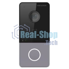 Вызывная IP панель Hikvision DS-KV6103-PE1 (C) 2Мп на одного абонента с ИК-подсветкой PoE. 2 Мп HD-камера. Подавление шумов и эффекта эхо. Работает при низком освещении. Функции контроля доступа