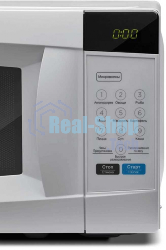 Микроволновая печь Midea EM720CKE белый, 20 л, 700 Вт, переключатели - сенсор