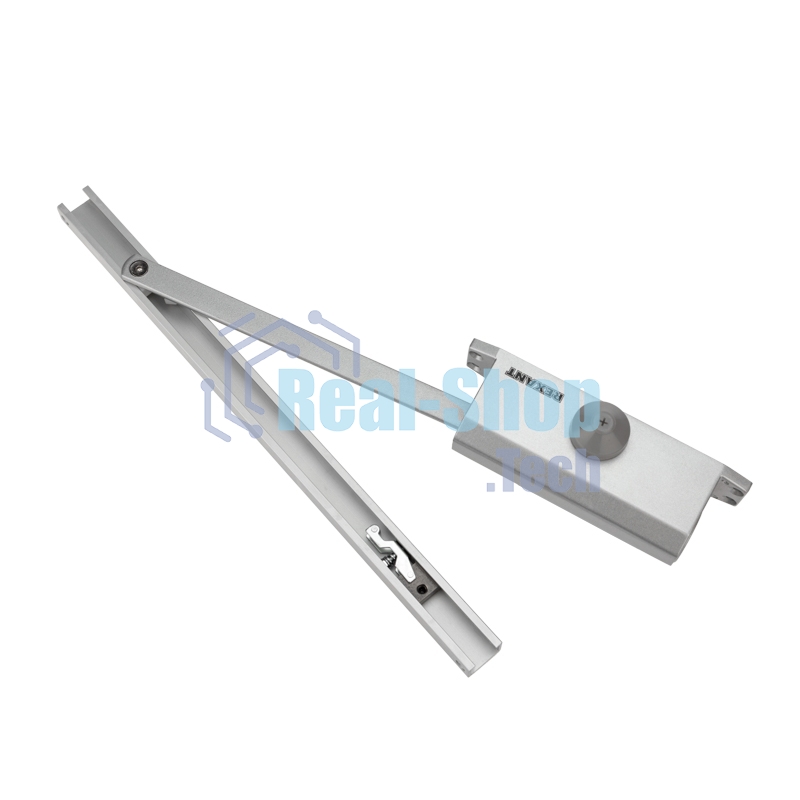 Доводчик дверной Rexant со скользящей тягой для установки на дверь весом до 85 кг