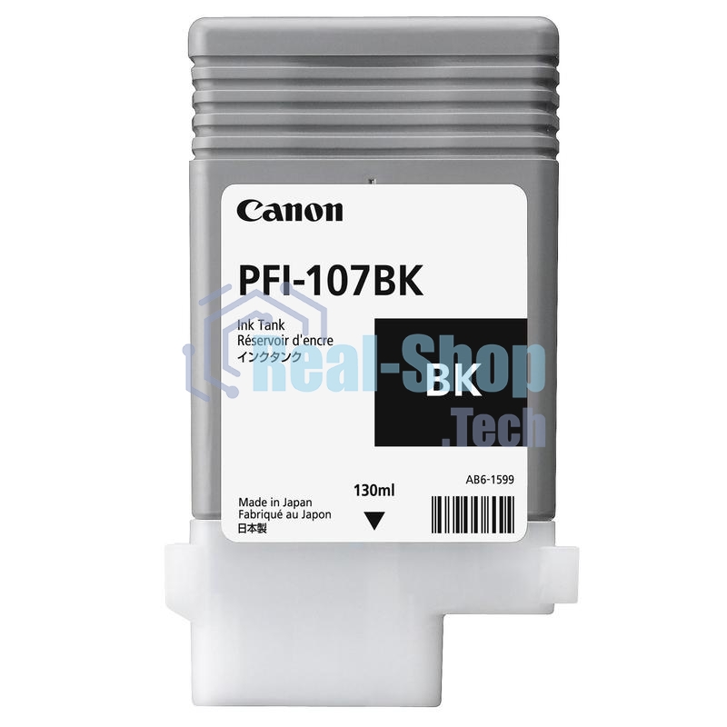 Картридж струйный Canon PFI-107BK (6705B001) черный (130 мл) для Canon iP F680/685/780/785