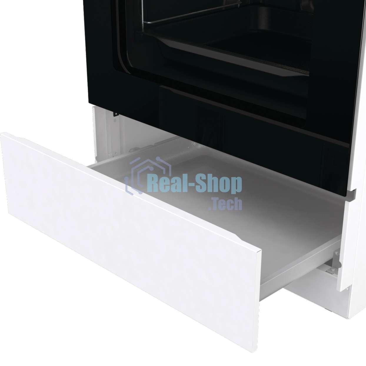 Плита комбинированная Gorenje GK6A20WF белый, конфорок 4 газовых, духовка 65 л, 60 см x 85 см x 60 см