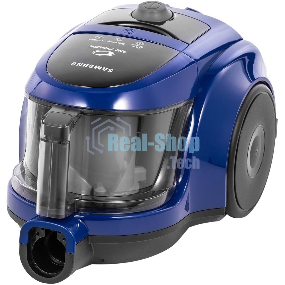 Пылесос Samsung VCC4520S36 синий/черный, 350/1600 Вт, уборка сухая, пылесборник контейнер 1.3 л