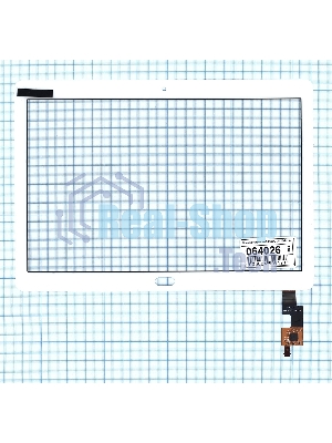Сенсорное стекло (тачскрин) для Huawei MediaPad M3 Lite 10, белое
